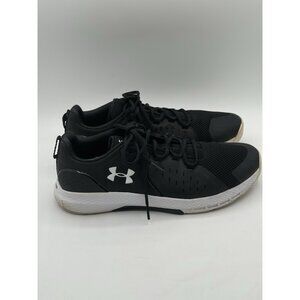Under Armour 3022027 Men’s Charged Commit TR 2.0 Training Black Shoes Sz 11